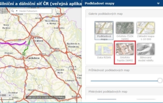 Ortofotomapa TopGis pro Ředitelství silnic a dálnic